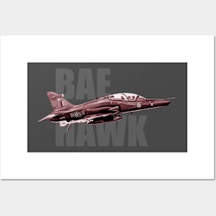 BAe Hawk in flight Posters and Art